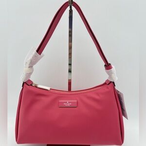 Kate Spade Carter Nylon Small Shoulder Bag Rose Oil Pink